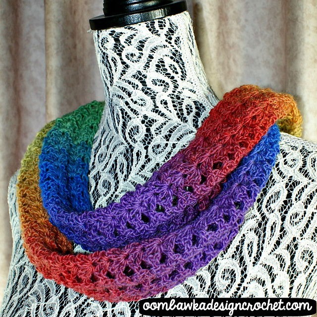 Just be Happy Scarf by Oombawka Design Crochet