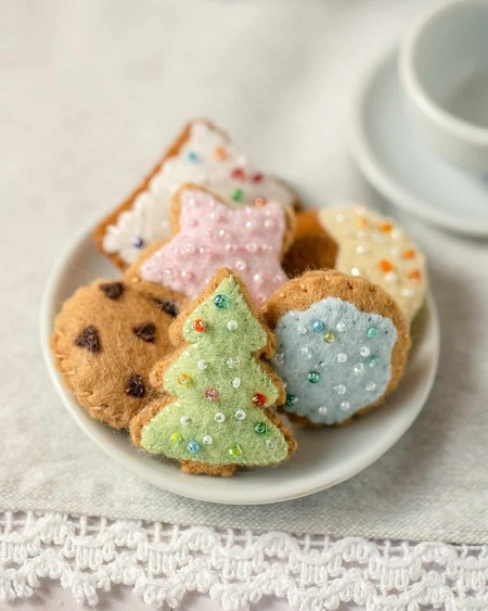DIY Mini Felt Cookies | Free Sewing Tutorial