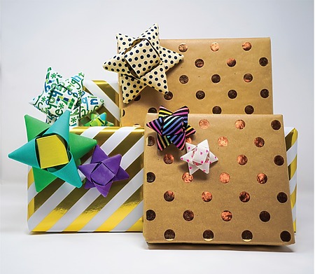 No-Sew DIY Fabric Gift Bows Free Reusable Fabric Bow Pattern