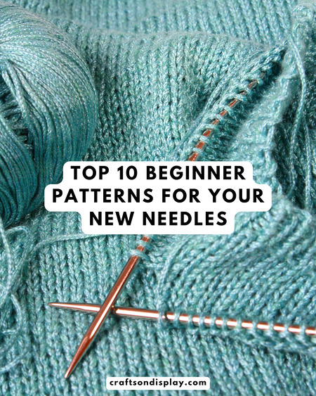 easy, confidence-building knitting projects for beginners