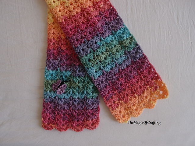 Gorgeous Toddler Scarf by The Magic Of Crafting