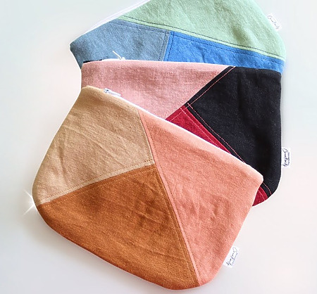 DIY Color Block Zipper Pouch - Easy Step-by-Step Tutorial