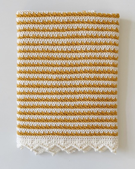 Free Cottage Blanket Crochet Pattern - Lace Design