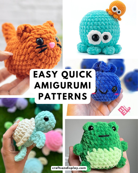 easy amigurumi patterns: best no-sew projects for beginners