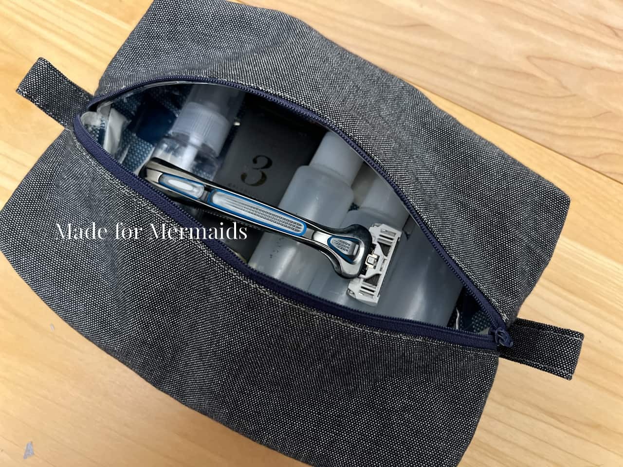 The Travel Zip Bag - free pattern by Made for Mermaids