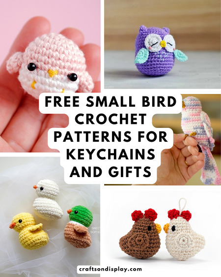 The Best Free Tiny Bird Crochet Patterns: Ducks, Owls, and Chicks