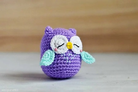 Best Owl Amigurumi: Mr. Murasaki from Mei Li for Craft Passion