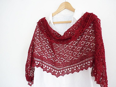 Best rectangular lace wrap: Cyrcus Shawl by Madeline Wardrobe