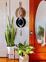 How to make a macrame hat hanger tutorial - Crafts on display