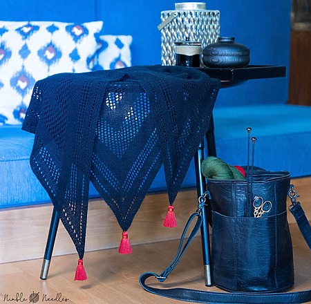 Best beginner-friendly lace: Simple Lace Shawl by Nimble Needles