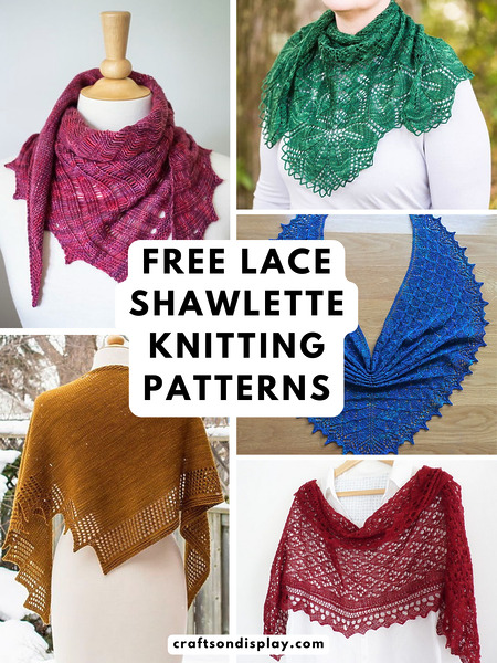 Free lace shawl knitting patterns for spring