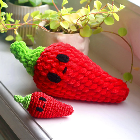 Free Chili Pepper Crochet Pattern