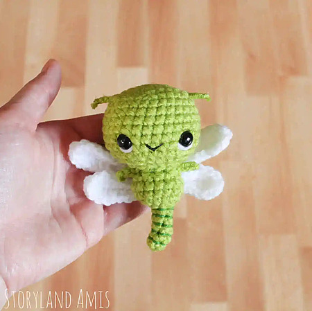 Free Dragonfly Amigurumi Pattern &ndash; Easy Crochet
