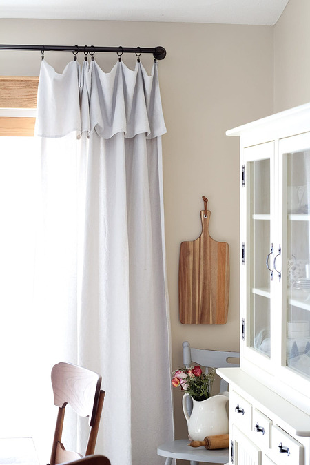 DIY Drop Cloth Curtains: A Budget-Friendly No-Sew Tutorial