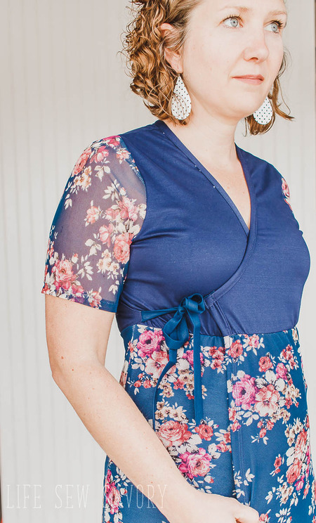 The Life Sew Savory Wrap Dress