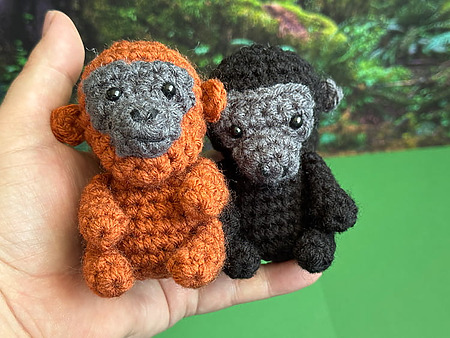 Mini Monkey Free Crochet Pattern