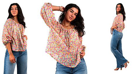 Veronica Blouse from Mood Fabrics