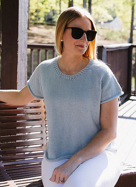 Easy Roll Tee by Rachel Alford