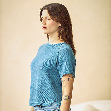 Simple Top Down Tee by Amanda Kaffka