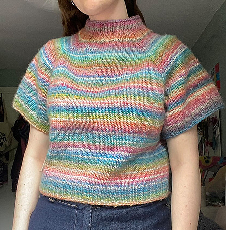 Microwaves Tee by Manon Lefeuvre