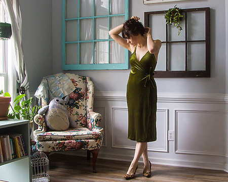 Louise Wrap Dress by The Hook Nook Life