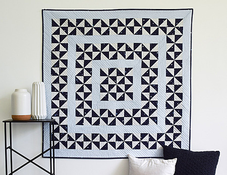 Pinwheel Baby Quilt Tutorial