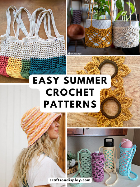 Easy Summer Crochet Patterns - Quick and Small Crochet Projects for Warm Weather