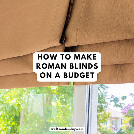 Easy Lined Roman Blind | Beginner Friendly Sewing Tutorial
