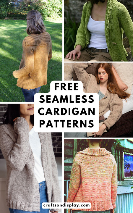 Cozy & No-Sew: Free Seamless Cardigan Knitting Patterns for Women