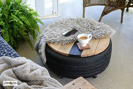 How to upcycle old tires for home and garden - Cool DIY recycled tire planter and furniture ideas