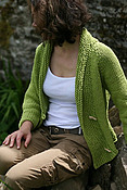 Iced Cardigan by Carol Feller