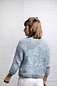 Contrails Cardigan by Sarah E. Chapman