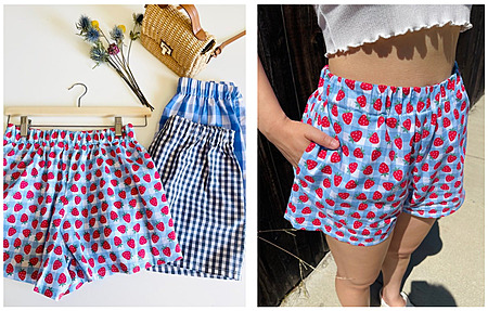 Judy Summer Shorts by Joanna Bl&uuml;m Studio