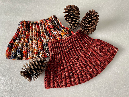 Ribbed Crochet Cowl Free Crochet Pattern