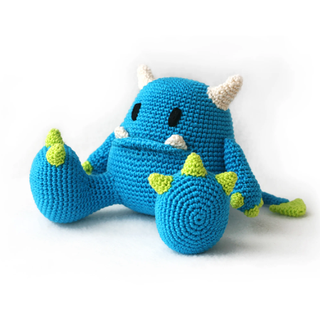 Monster Mr. Blue - Free Crochet Pattern from DIY Fluffies