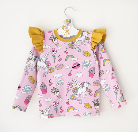 Free Ester & Ebbe top sewing pattern - How to sew a beginner kids knit shirt with free pattern