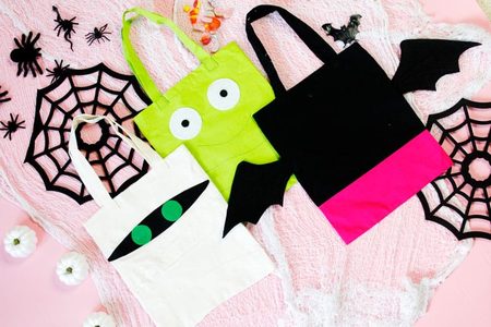 Hotel Transylvania inspired character totes by See Kate Sew